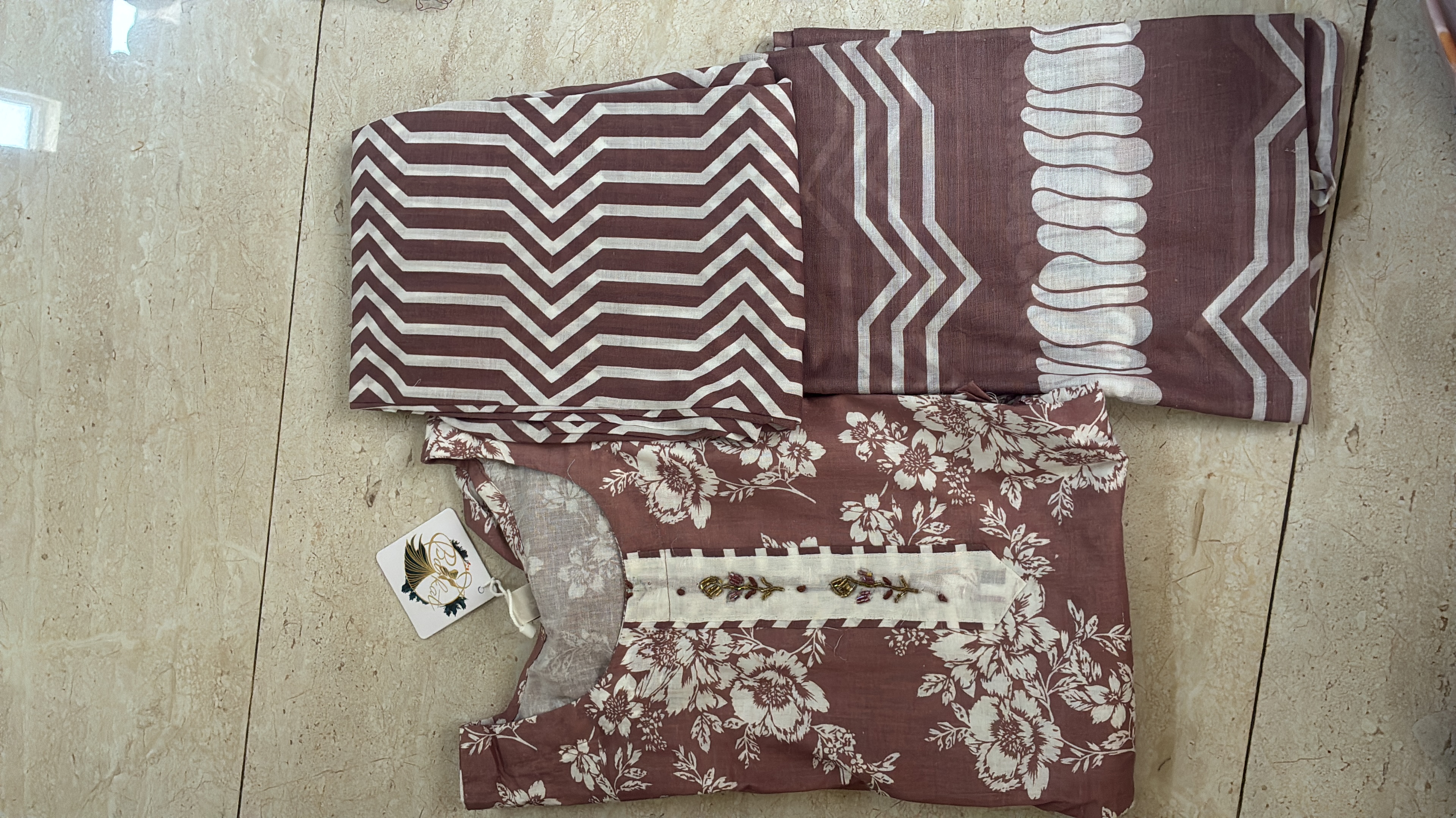 cotton 3pcs kurta